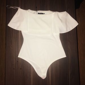Off the shoulder bodysuit